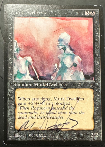 drew tucker mtg cards Necrite (Drew Tucker) [Fallen Empires] Charcoal Diamond proofs — Drew